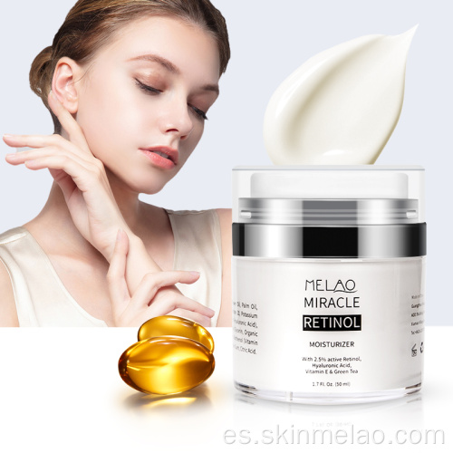 Crema humectante de retinol anti -envejecimiento personalizado Anti -Wrinkle